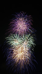 Image showing Fireworks celebration