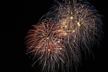 Image showing Fireworks celebration
