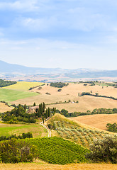 Image showing Countryside in Tuscany