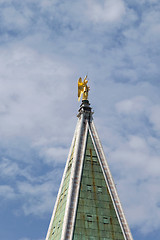 Image showing St Marks Tower Top