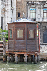 Image showing Wooden Kiosk Venice