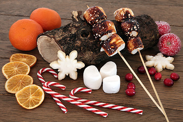 Image showing Christmas Sweet Food Still Life