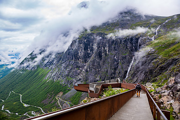 Image showing Troll road lookout