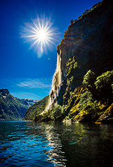 Image showing Waterfall Seven Sisters.