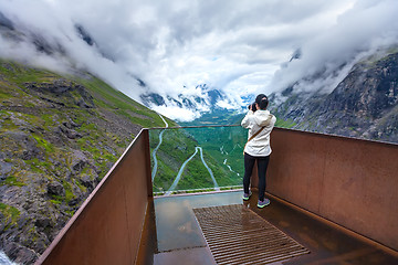 Image showing Troll road lookout