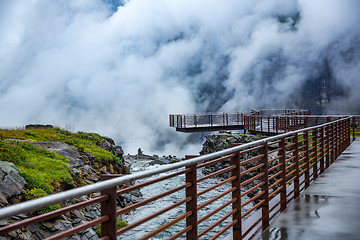 Image showing Troll road lookout