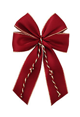 Image showing Retro giftbow isolated with path