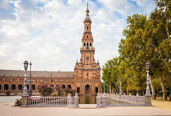 Image showing Seville Spain Square