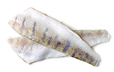 Image showing fresh raw fish fillet