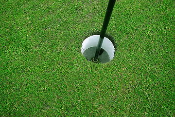 Image showing Golf hole