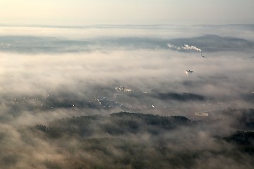 Image showing Foggy Landscape