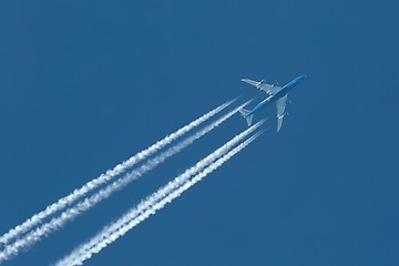 Image showing Plane at cruising altitude