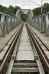 Image showing Old Railroad Bridge
