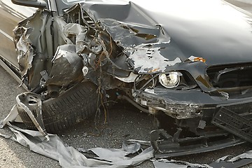 Image showing Car Wreck Detail