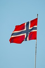 Image showing Norwegian Flag