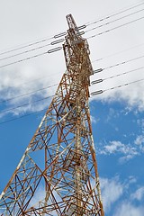 Image showing Electric lines