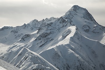 Image showing Mountains in the Alps