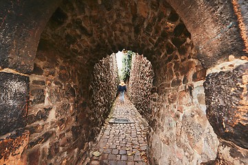 Image showing Old narrow street