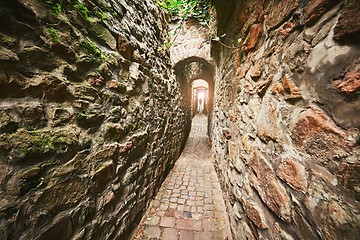 Image showing Old narrow street