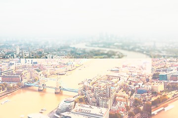 Image showing Skyline of London