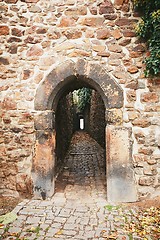 Image showing Old narrow street