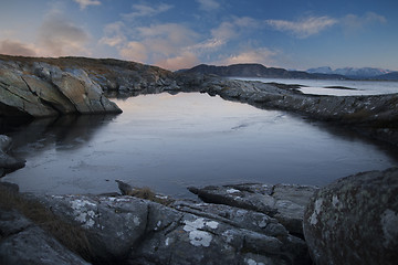 Image showing Icy Fjord