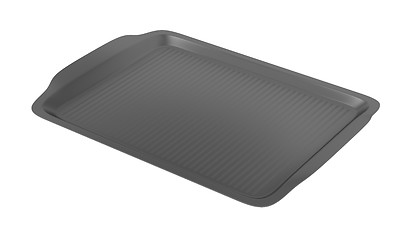Image showing Empty plastic tray