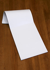 Image showing Blank notepad