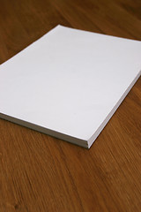 Image showing Blank notepad