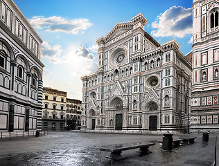 Image showing Cathedral in the morning