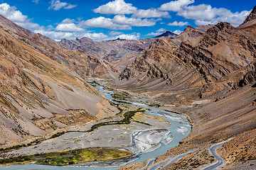 Image showing Himalayan landscape, Ladakh, India