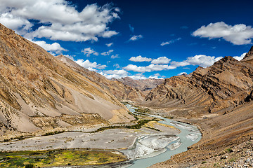 Image showing Himalayan landscape, Ladakh, India