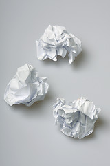 Image showing Crumpled paper