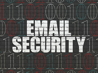 Image showing Privacy concept: Email Security on wall background