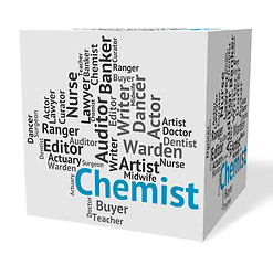 Image showing Chemist Job Indicates Lab Technician And Career