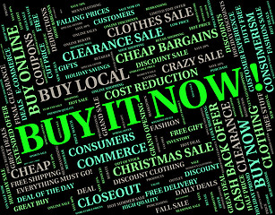 Image showing Buy It Now Shows At This Time And Buyer