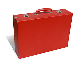 Image showing Retro suitcase