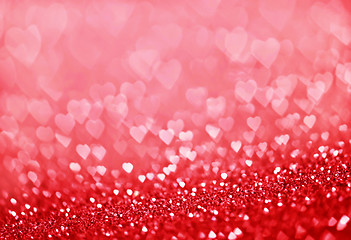 Image showing heart bokeh