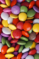 Image showing Colorful candy macro