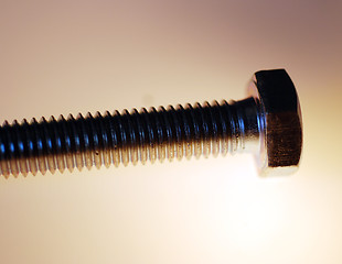 Image showing Screw Close Up