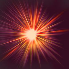 Image showing abstract explosion background