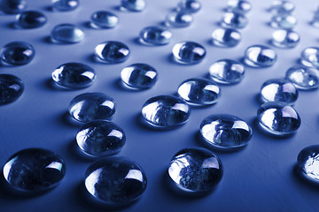 Image showing water drops background