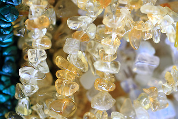 Image showing natural color gems background 