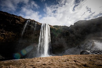 Image showing Waterfall in Iceland