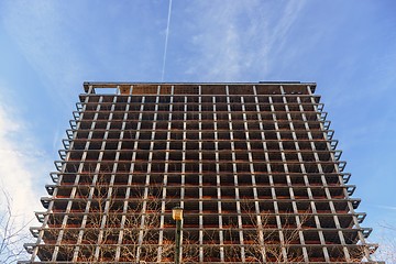Image showing Construction work site