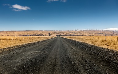 Image showing Long hard road