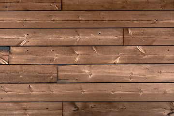 Image showing wooden fence closeup photo