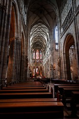 Image showing PRAGUE, CZECH REPUBLIC 2014 november 26: The Metropolitan Cathedral of Saints Vitus, Wenceslaus and Adalbert is the most important cathedral