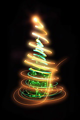 Image showing color christmas tree 