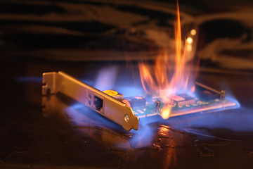 Image showing ethernet in the fire